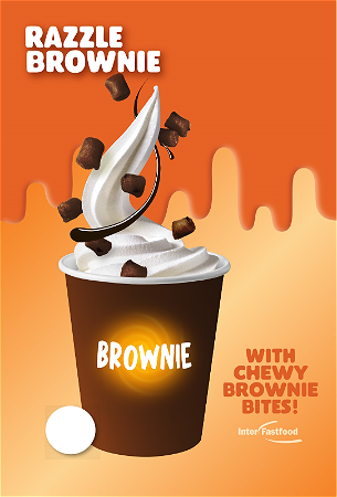 Razzle Brownie