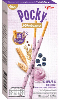 Pocky blueberry yoghurt