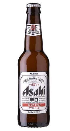 Japan bier Asahi fles