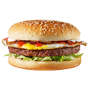 Eggburger menu