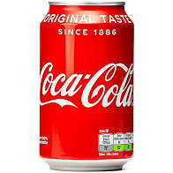 Coca-Cola blikje 33cl