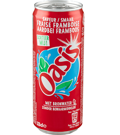 Oasis Aardbei Framboos