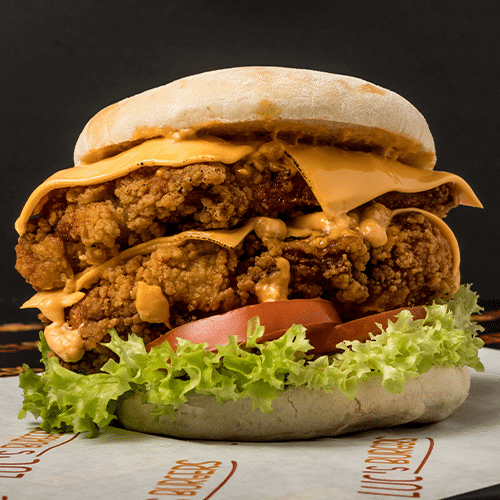 Double cheese chickenburger