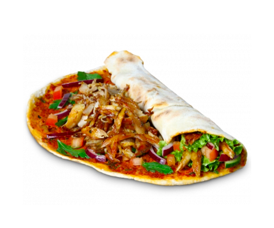 Lahmacun kip en sla