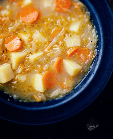 Kapuśniak z marchewką