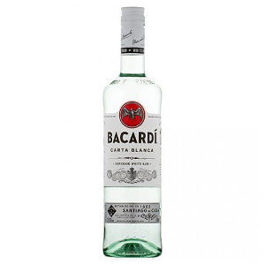 1 fles Bacardi 1 liter