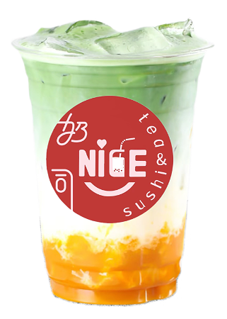 Matcha Latte Peach