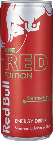 Redbull red edition watermeloen