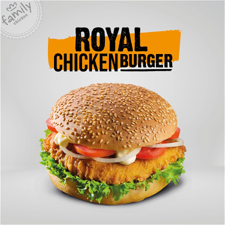 Royal chicken burger