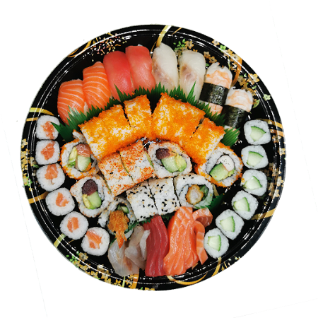 Sushi Set 2p. Met Sashimi 48st