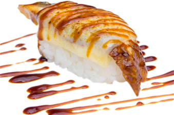 Unagi cheese nigiri