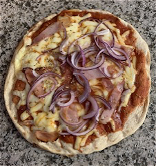 Pita  Pizza Spek 
