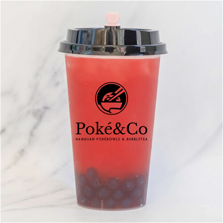 Strawberry fruit tea