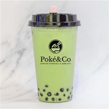 Honeydew milk tea