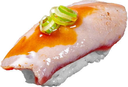 Flamed tuna nigiri 