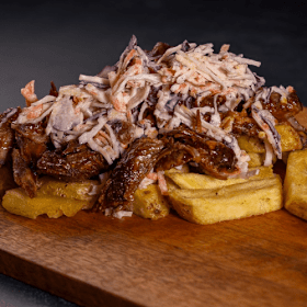 Ribby's ribsalon met friet