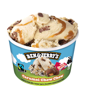 Ben & jerry 100ml caramel chew chew