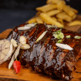 Ribby's spareribs medium menu
