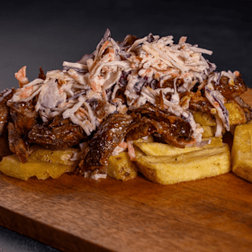 Ribby's ribsalon met friet menu