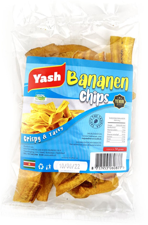 Bananen chips 50G