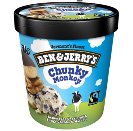 Ben en Jerry Chunky Monkey 465ml