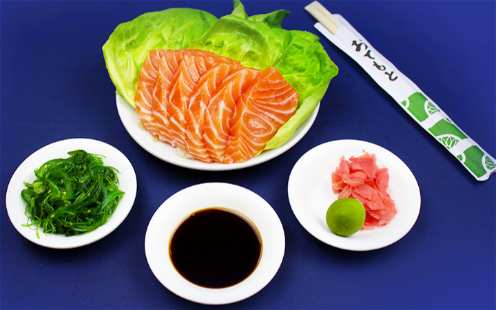 6st Salmon sashimi
