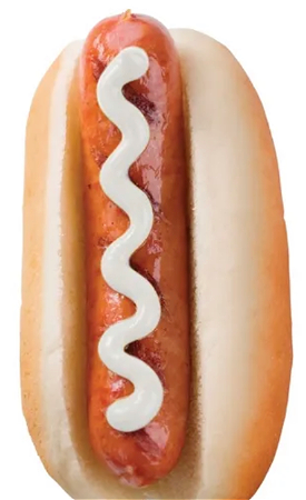 hot dog mayonaise