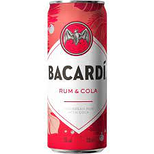 Bacardi rum &cola