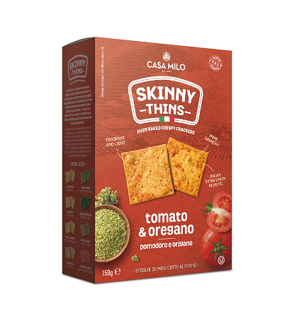Skinny Thins, Tomaat & oregano 150gr