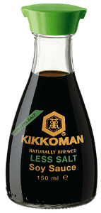 Soja fles 150ml  Kikkoman Less Salt