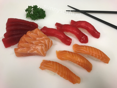 Sake tuna nigiri sashimi menu