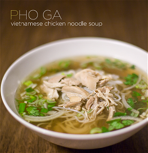 Pho ga / Chicken noodle soup
