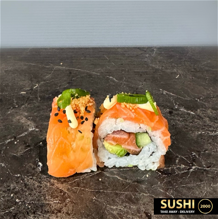 8st. Teriyaki Salmon Roll