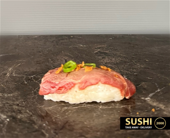 Flamed Beef Nigiri