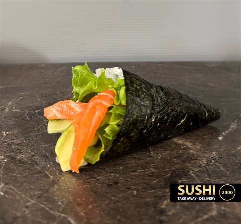 Salmon Handroll