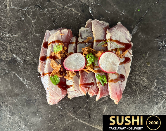 Flamed Tuna Sashimi