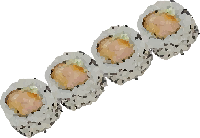 Chicken roll met sesam