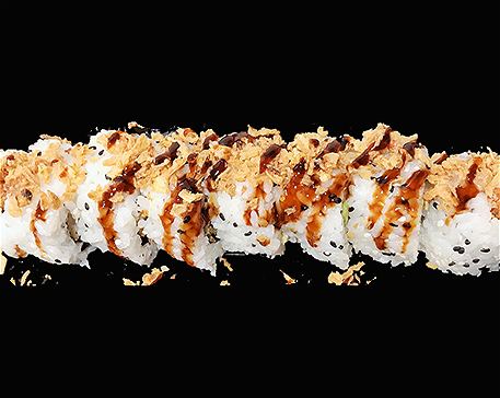 Crunch Salmon Roll (8 pcs)