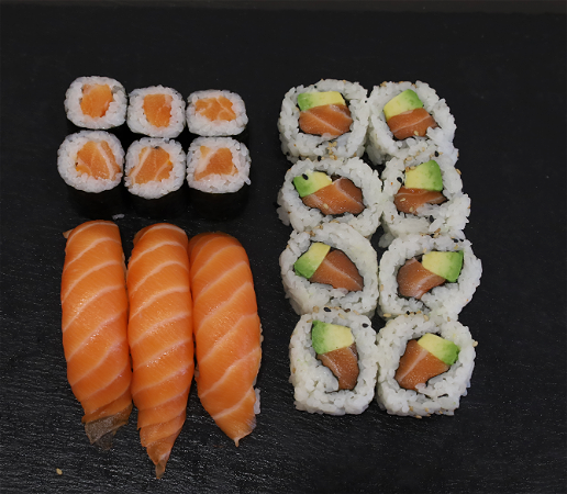 Salmon Menu (17 pcs)