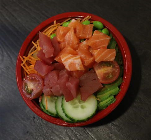 Salmon & Tuna Poke Bowl