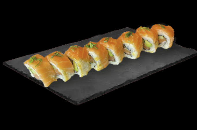 Soft Shell Salmon Roll