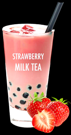 Strawberry Bubble or tapioca