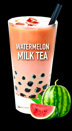 Watermelon Bubble or Tapioca