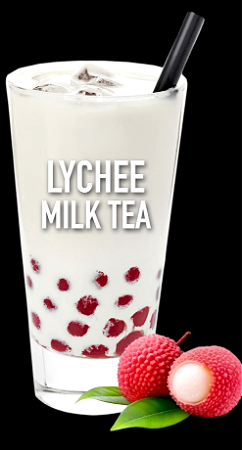 Lychee Bubble or Tapioca
