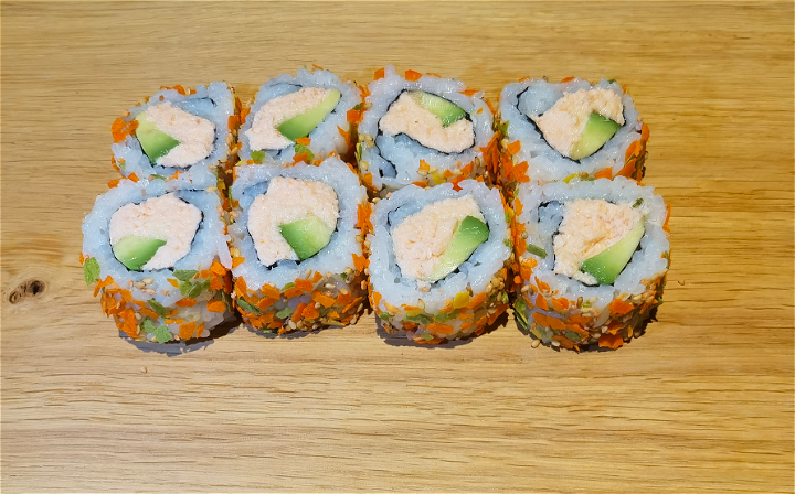 Grilled salmon roll  8st 