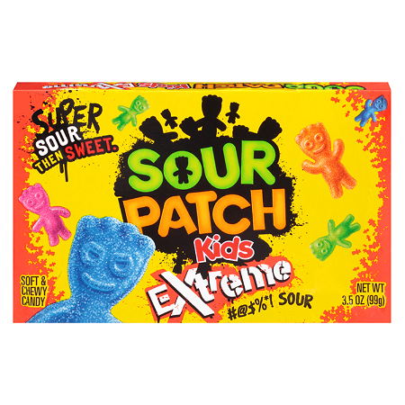 sour patch kids Extreme theater box
