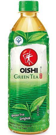 Oishi original green ice tea