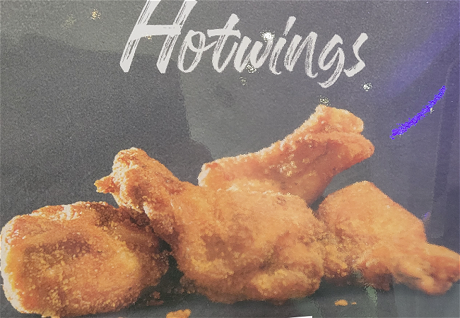 Hot Chicken wings 6st
