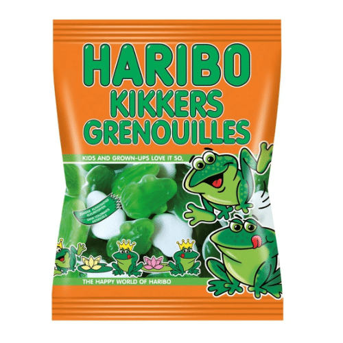 Haribo kikkers 75 gram