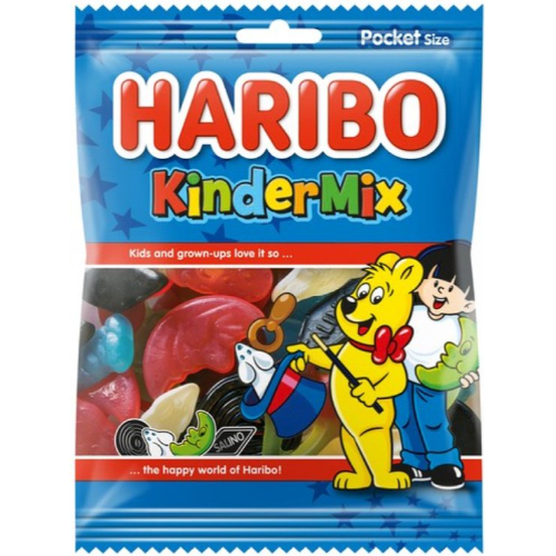 Haribo kindermix 75 gram